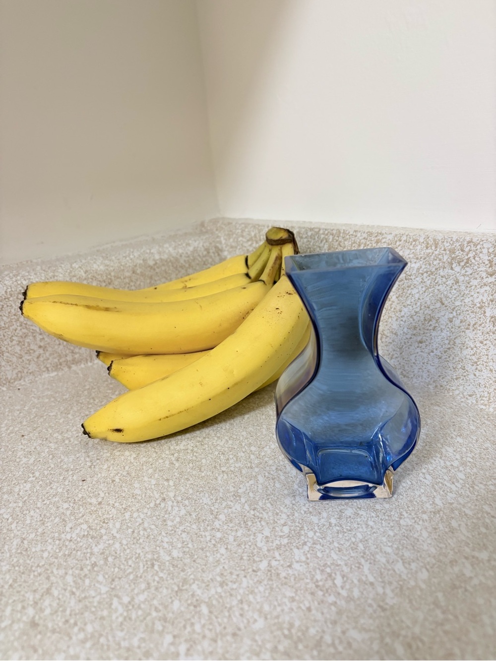 Blue Decorative Glass Vase - Home Accents